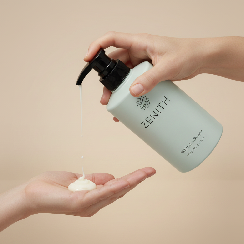 Milk Protein Repair Shampoo For Hair Growth